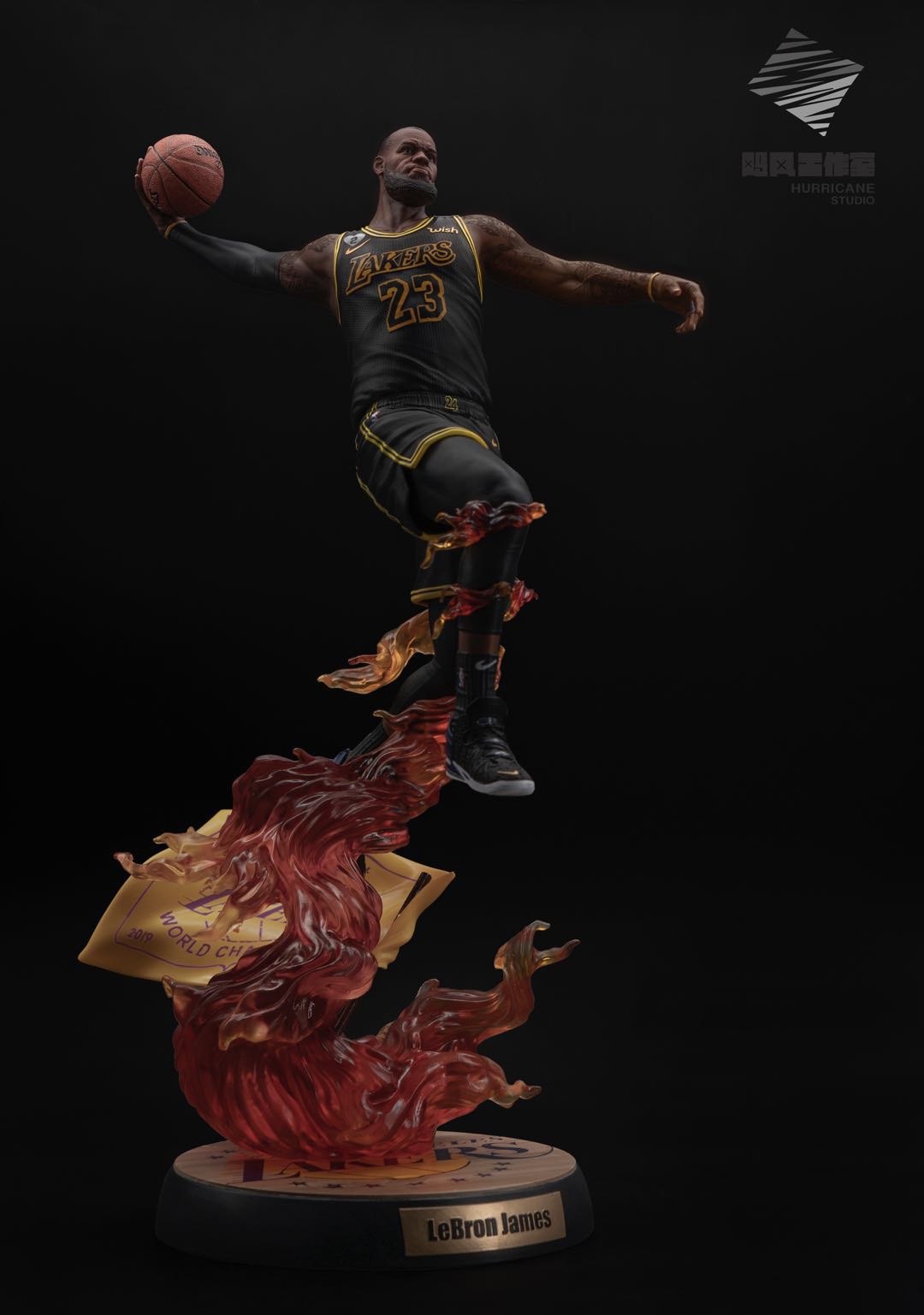 lebron james in the studio