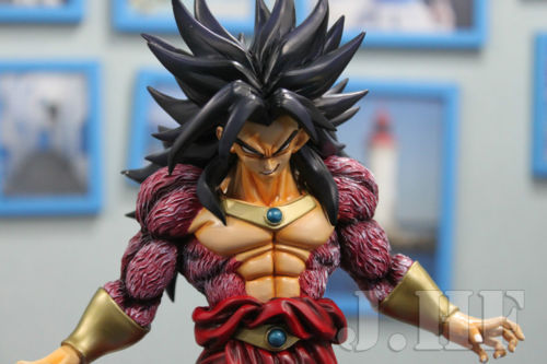 (IN STOCK ) DBZ-JHF-DragonBall-Z-Super-Saiyan-4-BROLY-BROLI-Resin-Statue-figure