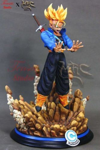DragonBall Z-DBZ- SSJ Torankusu Trunks (Back to Future) figure Resin