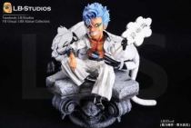 Bleach figure Grimmjow Jeagerjaques LBS-SD Limited resin statue Double head-NEW