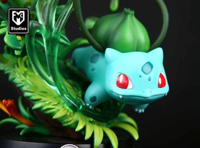 life size bulbasaur statue
