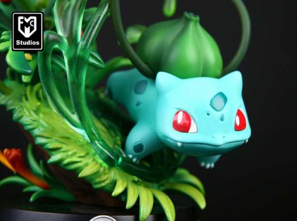 life size bulbasaur statue