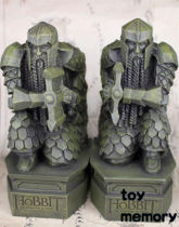 stock The-Hobbit-2-The-Desolation-of-Smaug-Lonely-Mountain-dwarf-statue-Bookends