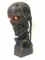 Terminator Arnold Schwarzenegger T2 T800 skull figure damage Resin statue