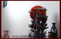 In stock Naruto Figures SHENWU studio Uchiha Itachi resin statue LED