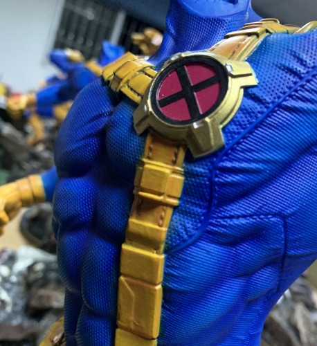 Private Custom X-Man Scott Summers Cyclops 1/4 Scale Ploystone Statue