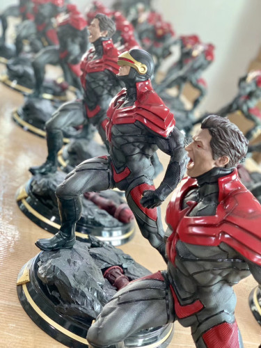 In Stock Private Custom Cyclops 1/4 Scale Ploystone Statue with 2 heads