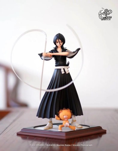 Bleach Figures FOC Gotei 13 Kuchiki Rukia Resin statue Limited In stock