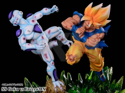 DBZ VKH SS GOKU VS Freeza DX  Resin statue Figure DBZ DragonBall Z COA In stock