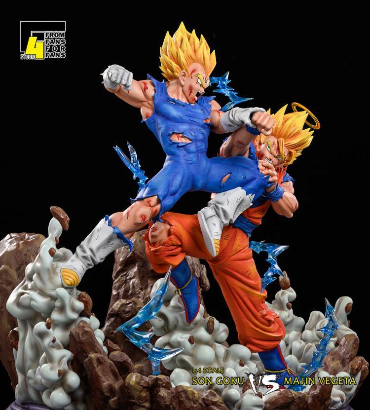 Goku Vs Majin Vegeta Figure