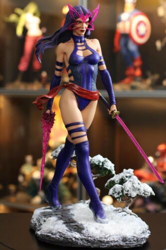 In stock  Private Custom X-Men Psylocke 1/4 Scale Ploystone Statue Only one in stock