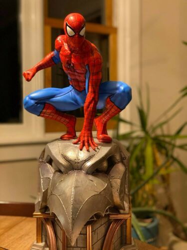 Private Custom The Avengers Spider-Man 1/4 Scale Ploystone Statue