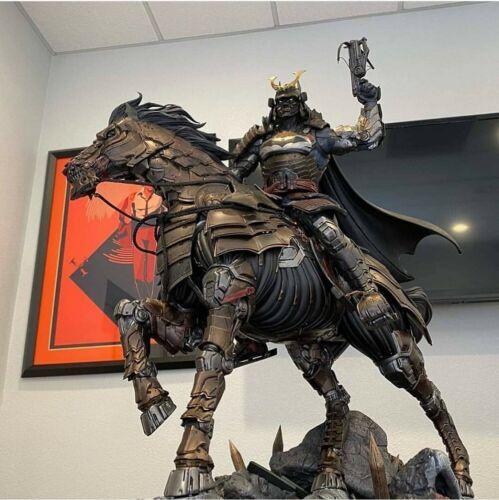 In stock Private Custom Samurai Batman 1/4 Scale Ploystone Statue