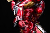 Iron Man MK7 Mark7 1/4 scale POLYSTONE Resin statue Battle damage Modified version pre order
