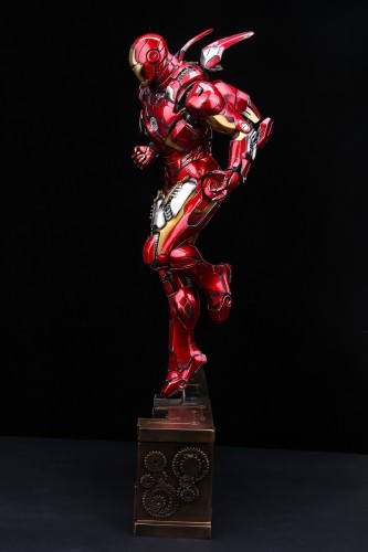 Iron Man MK7 Mark7 1/4 scale POLYSTONE Resin statue Battle damage Modified version pre order