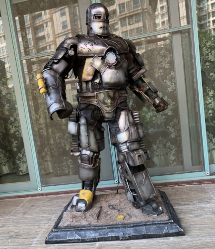 Private custom Iron Man MK1 Mark1 1/2 scale POLYSTONE  statue pre order
