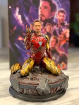 Avengers Endgame Infinity Gauntlet Iron Man MK85 Mark85 1/10 POLYSTONE statue In stock  Free shipping