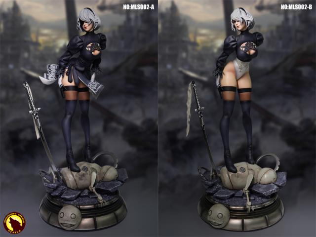 nier automata statues