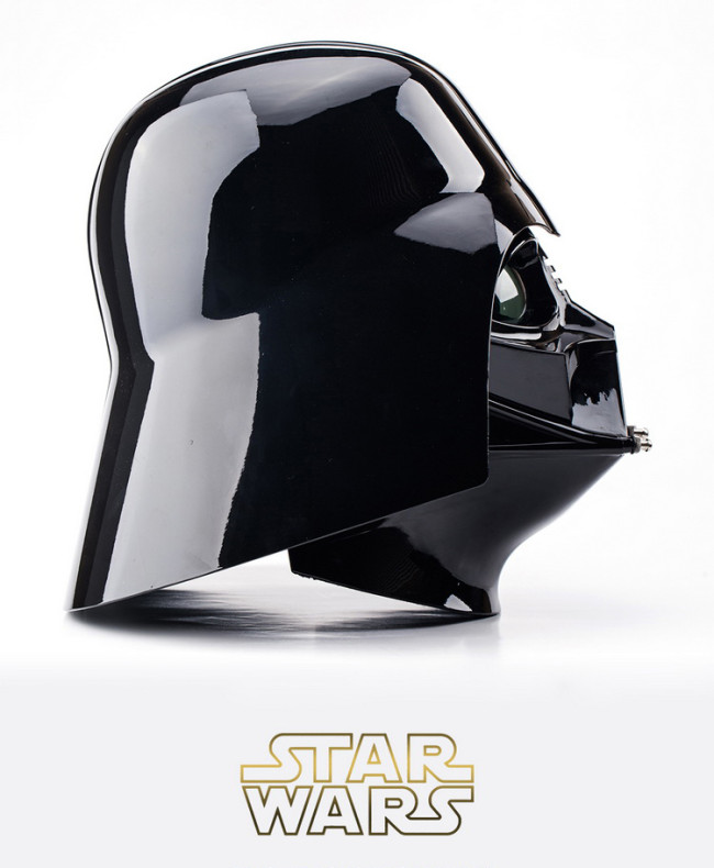 in stock Star Wars Black Warrior Darth Vader 1:1 Helmet COSPLAY Prop Model