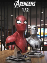 In Stock Spiderman Bust 1/2 Resin statue private order 36cm Marvel Universe Spider-Man: Far From Home