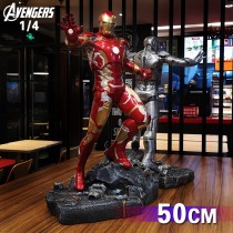 In Stock iron Man mk43 Mark43 1/4 Resin statue private order 50cm Marvel Universe Avengers