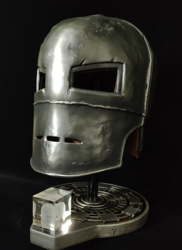 Iron Man MK1 Mark1 1/1 helmet Wearable ornaments 1:1 full metal In stock