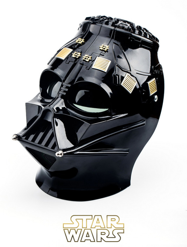 in stock Star Wars Black Warrior Darth Vader 1:1 Helmet COSPLAY Prop Model