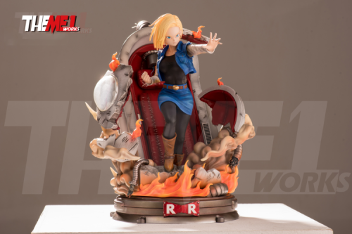 T1 DBZ Dragon Ball Z Android 18 figure Resin statue