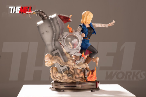T1 DBZ Dragon Ball Z Android 18 figure Resin statue