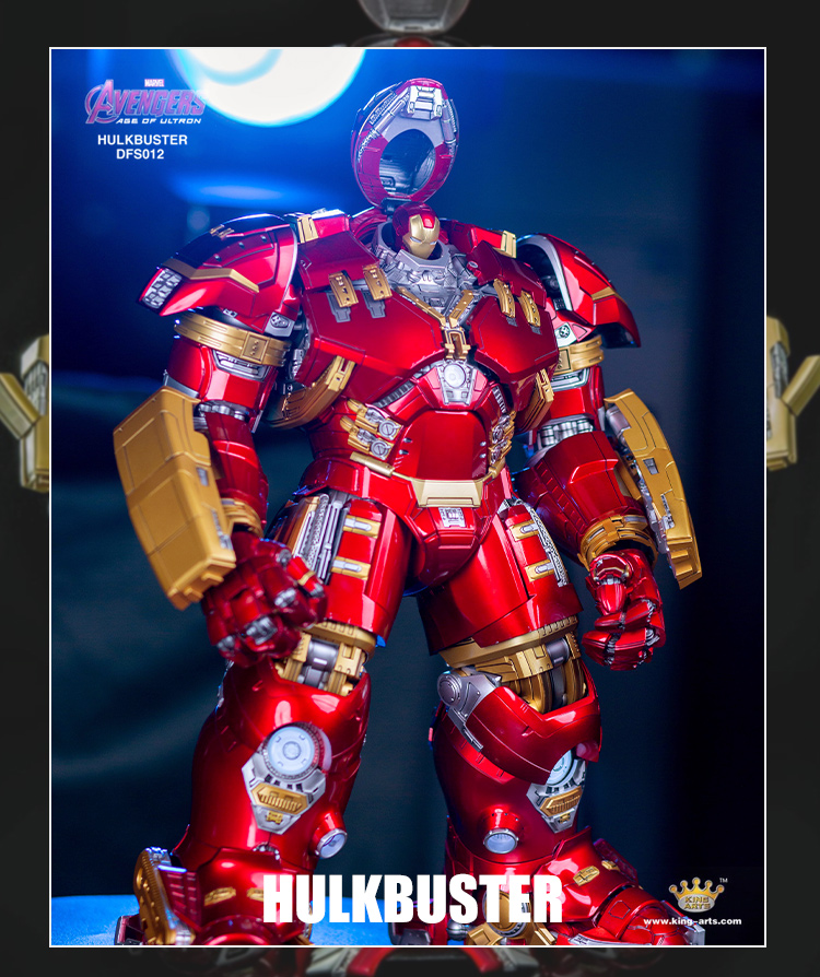 King Arts DFS012 Diecast Marvel Iron Man Mark44 MK44 1/9 Scale Figure