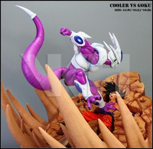 VKH DBZ Dragon Ball Z Goku VS COOLER figure Resin statue In stock