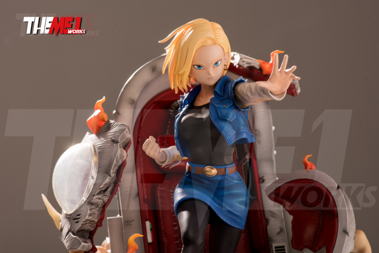 naked android 18 statue
