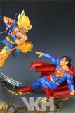 VKH DBZ Dragon Ball Z SSJ Goku VS Superman figure Resin statue In stock