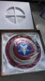 1:1 Captain America Shield Full Aluminum Metal Shield Cosplay Unpainted/Painted