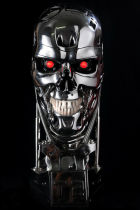 Terminator Arnold T2 T800 1/1 Bust Endoskeleton Skull Plating color Resin Statue