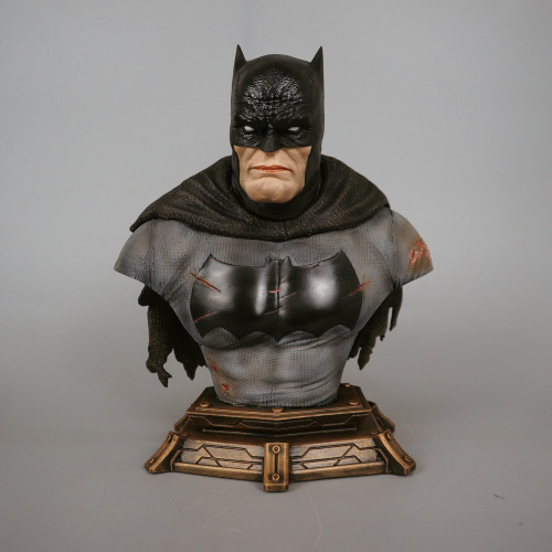 Dark Knight Returns Batman 1/3 Scale Bust Statue DC 3PCS Head sculptu