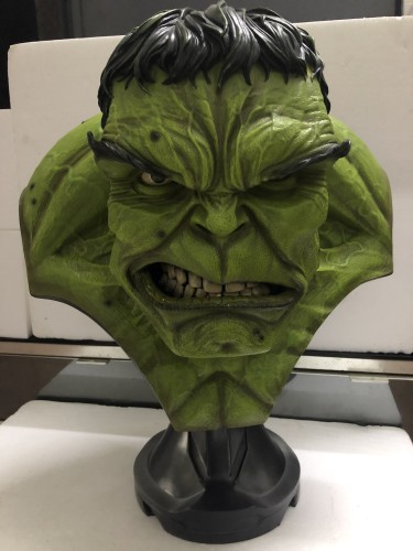 Marvel Avengers Robert Bruce Banner Hulk 1/1 Bust Resin Statue figure In Stock