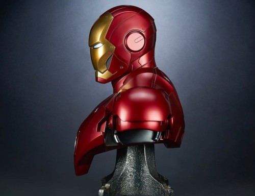 Marvel  Avengers  Iron Man Mark III Life-Size Bust 1:1 Scale  polystone statue pre order