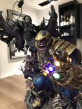 In stock Private Custom Thanos & Goddess of Death 1/4 Scale Polystone Statue