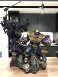 In stock Private Custom Thanos & Goddess of Death 1/4 Scale Polystone Statue