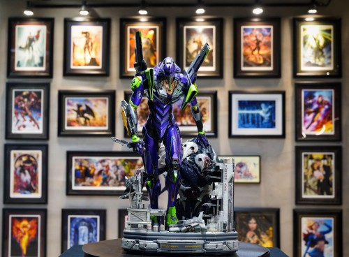 pre order  Private order NEON GENESIS EVANGELION  EVA EVANGELION-01  Polystone Statue EX version