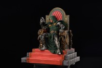 In stock Private Custom Throne Doctor Doom 1/4 Scale Polystone  Model Painted StatueIn