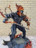 In stock Marvel Private Custom Venom Ghost Rider 1/4 Scale Polystone Statue