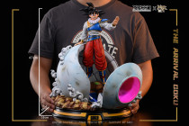 PREORDER MRC XCEED DBZ DragonBall Z The Arrival Spaceship Goku Resin Statue LED