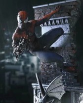 PREORDER Private custom  DXG Spiderman 1/4 scale Polystone statue figure
