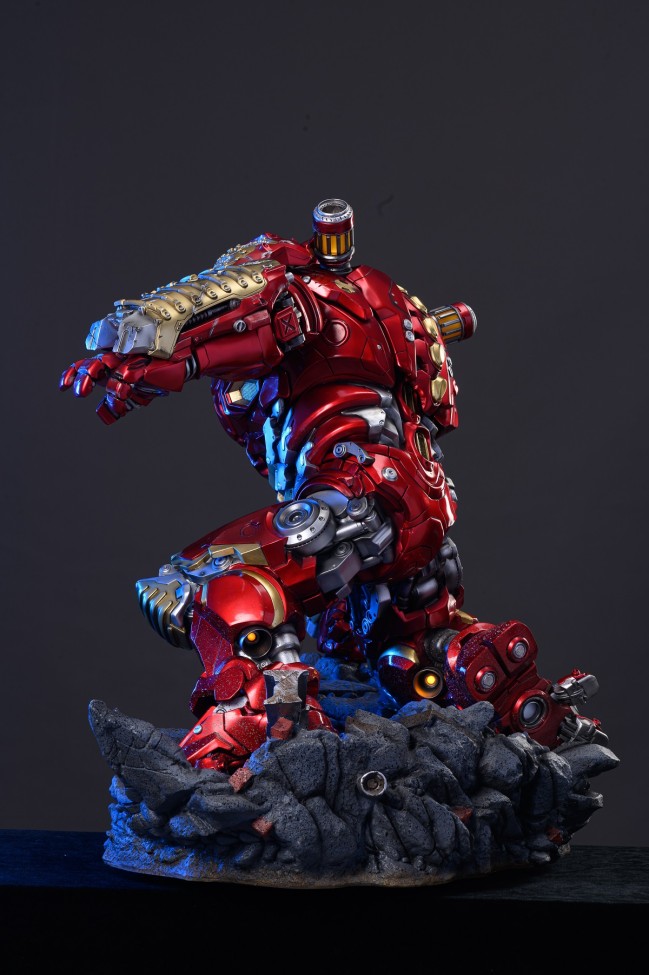 in stock  Private custom iron Man MK44 Mark44 Hulkbuster 1/4 scale Polystone statue figure