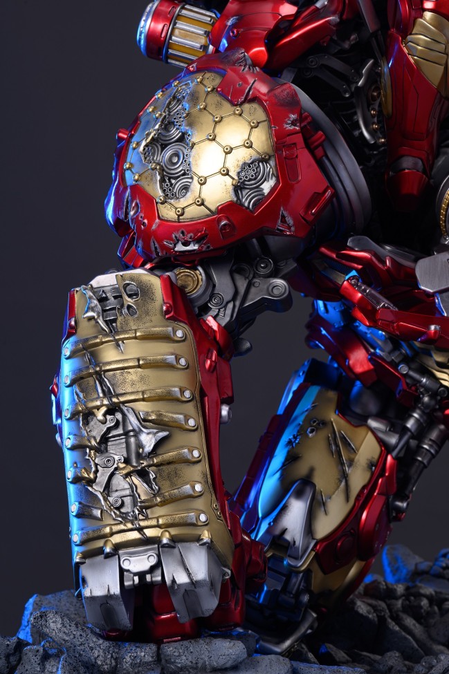 in stock  Private custom iron Man MK44 Mark44 Hulkbuster 1/4 scale Polystone statue figure