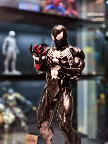 PREORDER Marvel Private Custom FC Symbiotes Spiderman Venom 1/4 Scale Polystone Statue