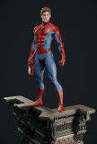 In stock  Private custom Marvel Spiderman 1/4 Polystone Statue 3PCS Head full body portrait