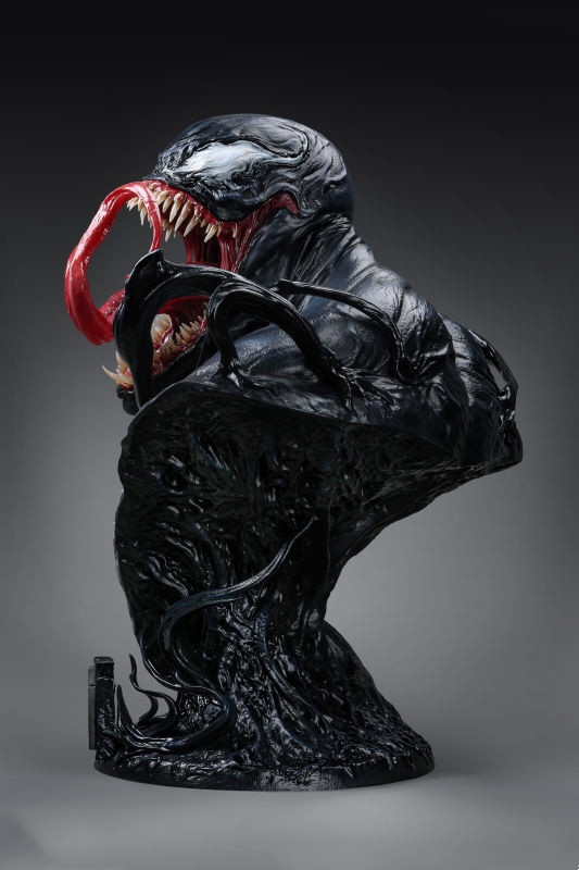 In stock  Marvel venom 1/1  Scale bust Polystone Resin Statue figure